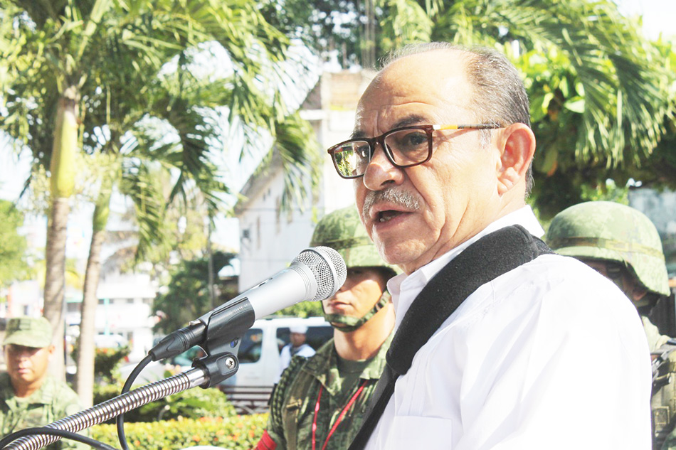 “Actuar con patriotismo y apego a la ley” Alcalde Dr. Óscar Gurría Penagos