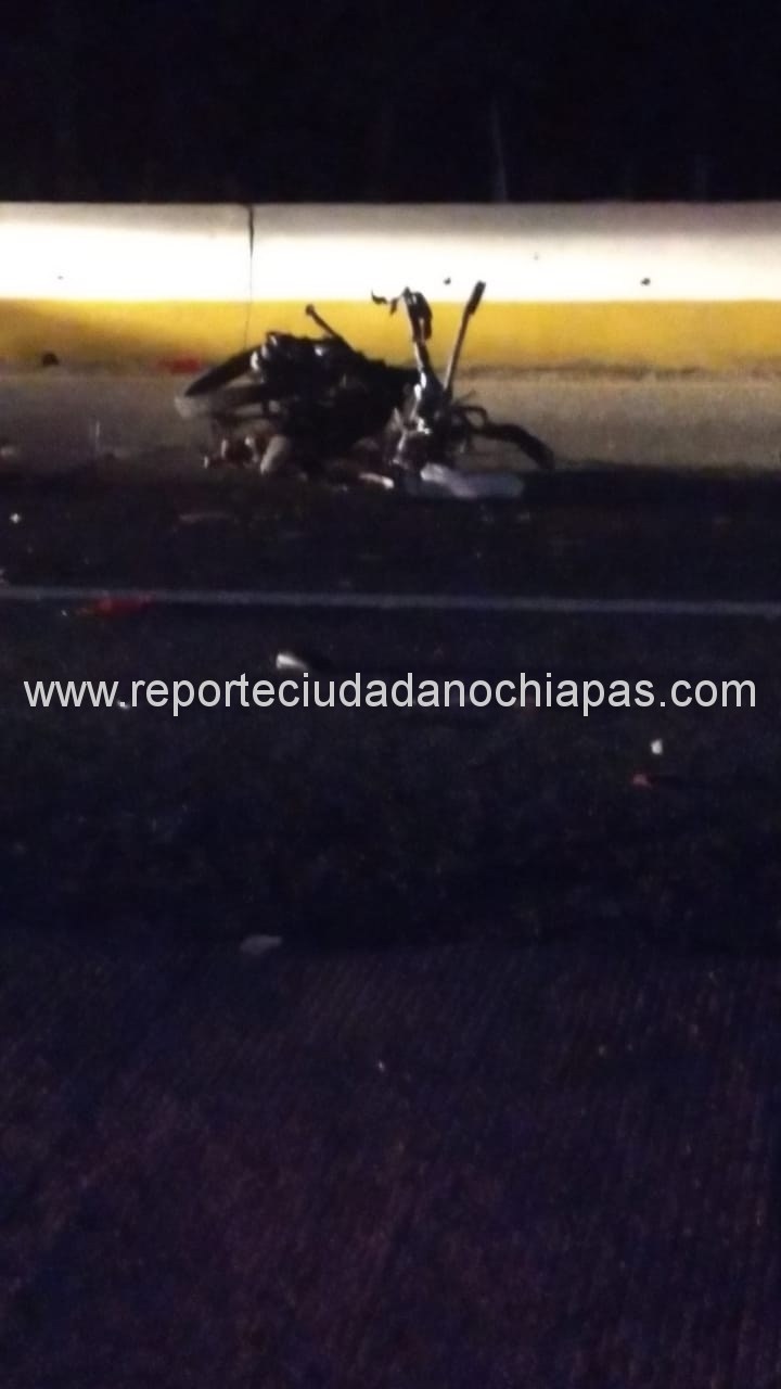 Camioneta arrolla y mata a motociclista sobre la carretera Berriozábal – Coita