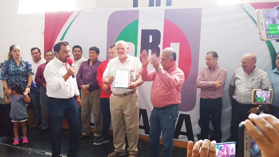 El CEN del PRI designó a Jorge Salomón Azar García como delegado en Chiapas