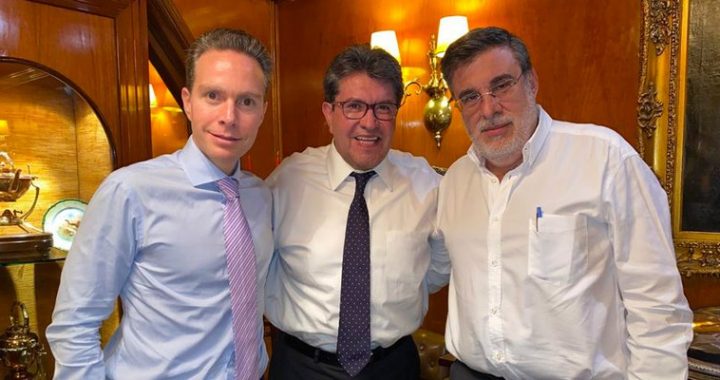 Monreal, Velasco y Scherer trazan ruta para aprobar reformas de AMLO
