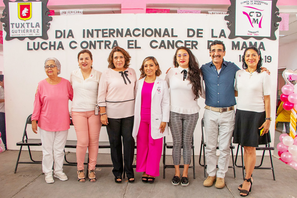 Todo un éxito campaña de detección de cáncer en clínicas de la mujer en Tuxtla Gutiérrez