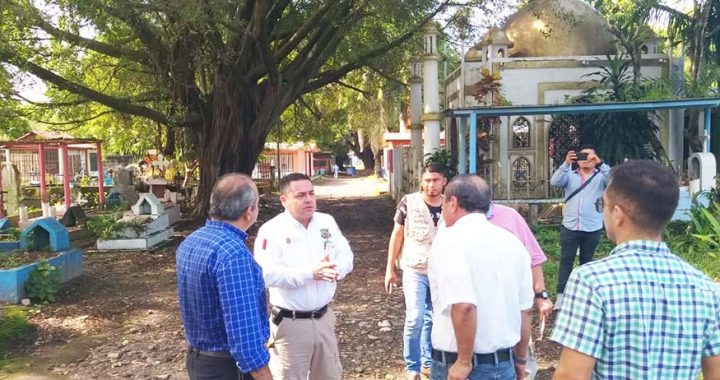 PC municipal de Tapachula concluye trabajos de mitigación de riesgos en camposantos