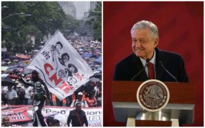 AMLO y Morena dejan el control de la educación a manos de la CNTE