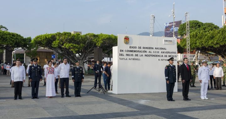 El Desfile Cívico Militar fortalece la cultura de paz y respeto: Juan Óscar Trinidad