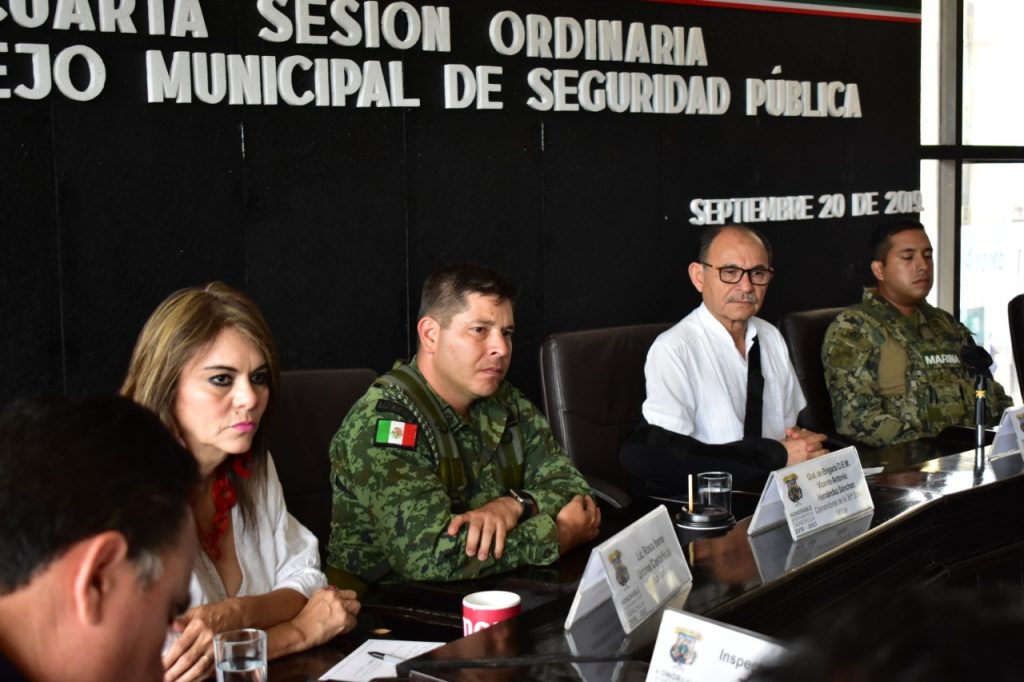 Se realizó la Cuarta Sesión Ordinaria del Consejo Municipal de Seguridad Pública