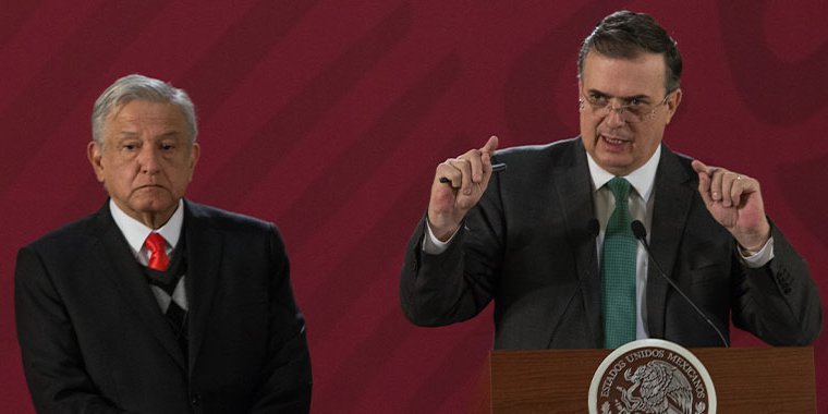 AMLO lamenta la muerte de Marcelo Ebrard Maure padre del canciller