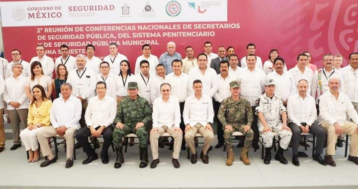Ayuntamiento tapachulteco participa en la 2a. Reunión de Conferencias Nacionales de Secretarios de Seguridad Pública