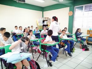 Continúan pláticas sobre prevención de delitos en centros escolares de Tapachula