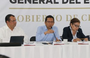 Destaca Llaven recuperación de predios invadidos en reunión con fiscales