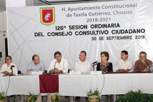 Destacan logros del gobierno municipal ante la 126ª  Sesión Ordinaria del Consejo Consultivo Ciudadano