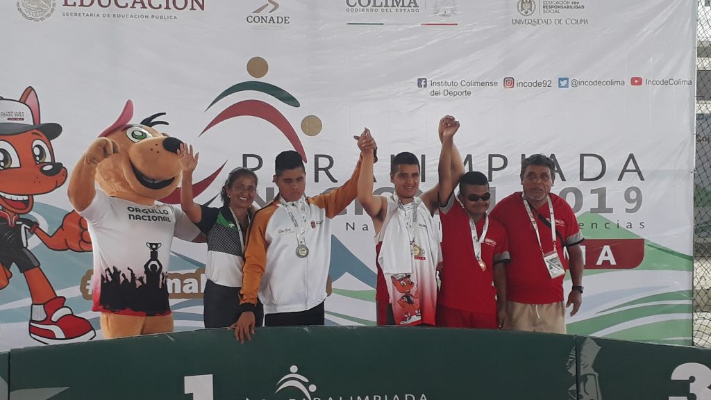 Dos medallas más para Chiapas en la Paralimpiada Nacional 2019