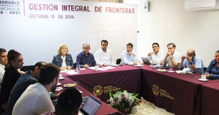 Edil Óscar Gurría participa en Reunión de Gestión Integral de Fronteras