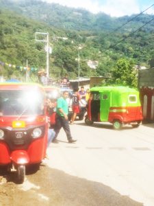 En el Bosque, se crea conflicto entre moto taxistas por presuntos arreglos e intereses