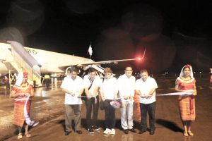 Gobierno municipal tapachulteco da la bienvenida a nuevo vuelo de la aerolínea Volaris