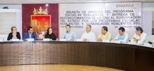 Informan en Tuxtla Gutiérrez importantes avances de Programas Escuelas Resilientes y Comunidades Resilientes