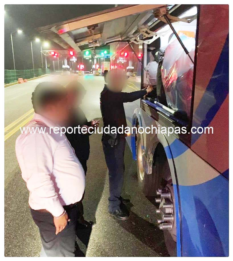 Investiga FGR Chiapas aseguramiento de 10kg de mariguana en autobús