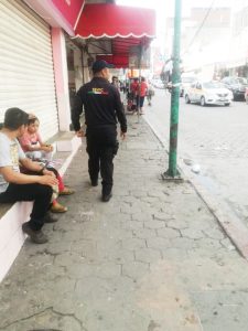 Mercados seguros con operativo pie tierra desplegado por la SSyPC en Tuxtla