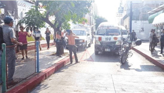 Motociclista lesionado con un machete en pleito de vialidad