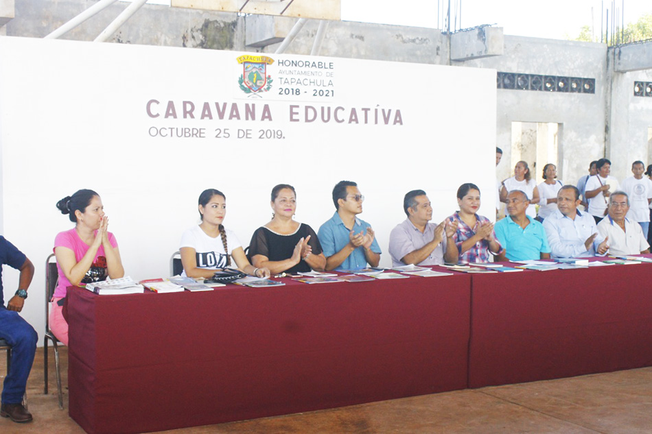 Realizan Primera Caravana Educativa y Cultural en Ejido 20 de Noviembre