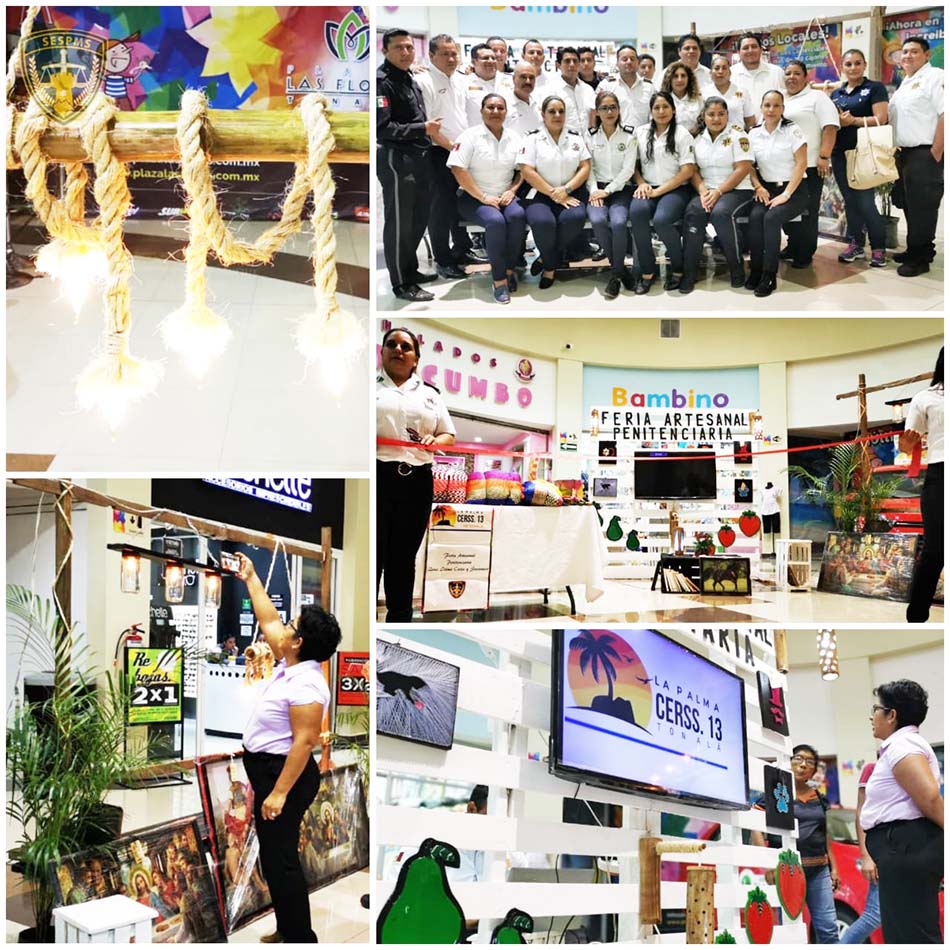 SSyPC abre Exposición del Bazar Penitenciario en plaza comercial de Tonalá