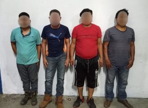 SSyPC detiene a cuatro por robo con violencia en el Soconusco