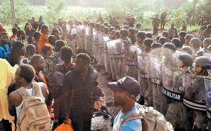 Sólo 14 horas duró caravana inmigrante en Chiapas