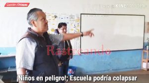 ¡Niños en peligro! Escuela a punto de derrumbarse por instalaciones inservibles