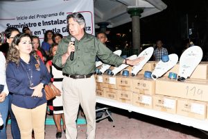 Arranca primera etapa de instalación de luminarias en la capital chiapaneca