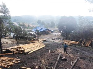 Avanza la construcción de los nuevos caracoles anunciados por el EZLN en los altos de Chiapas