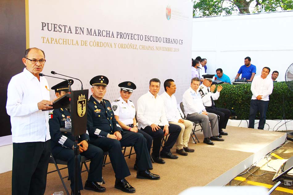 El C5 una realidad para Tapachula Óscar Gurría