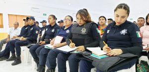 Capacita PJE a policías y GN de la Región Sierra Mariscal