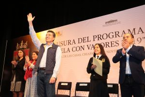 Clausura Rutilio Escandón el Programa Escuelas con Valores 2019