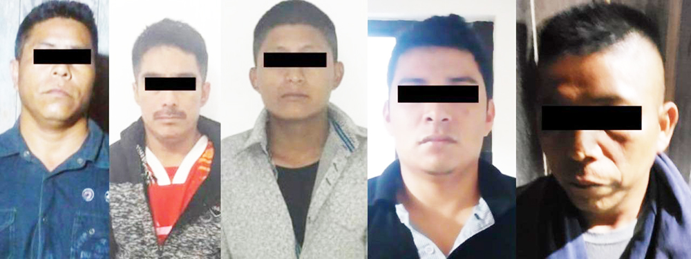 Detiene Fiscalía a cinco implicados en secuestro en Ocosingo
