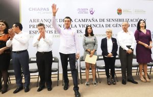 En Chiapas, cero tolerancia a la violencia contra niñas y mujeres Rutilio Escandón