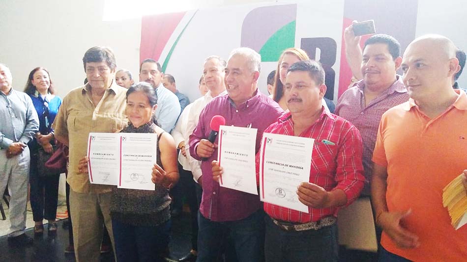 Entrega PRI Chiapas nombramiento a las nuevas dirigencias en 60 municipios