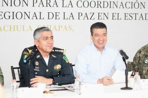 Exhorta Rutilio Escandón a integrantes de la Mesa de Seguridad a no bajar la guardia y redoblar esfuerzos