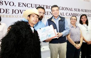 Inaugura Rutilio Escandón 8o. Encuentro Regional Sur-Sureste de Jóvenes Frente al Cambio Climático