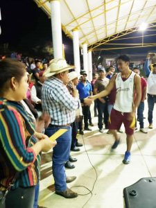 Inauguran Cancha – Domo en comunidad de Pueblo Nuevo Solistahuacán