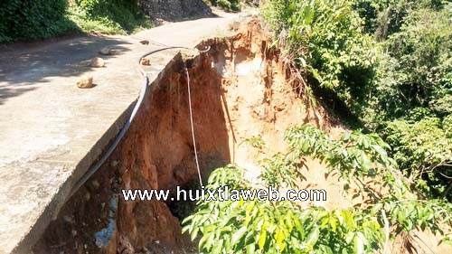 Lluvias dejan destruidos caminos en Tuzantán y Escuintla