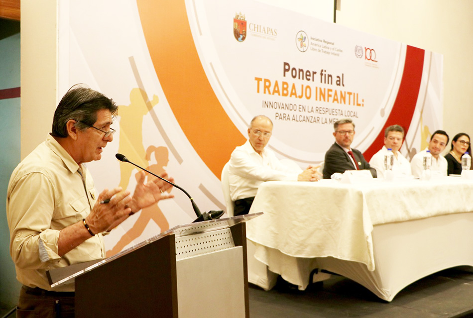 OIT reconoce acciones encabezadas por el Ayuntamiento de Tuxtla Gutiérrez para poner fin al trabajo infantil