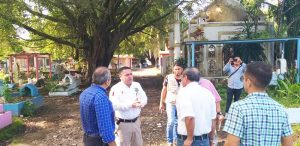 PC municipal de Tapachula concluye trabajos de mitigación de riesgos en camposantos
