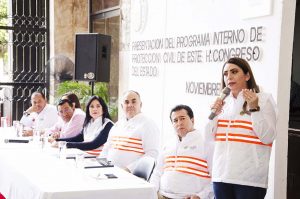 Presentan en Congreso del Estado Programa Interno de Protección Civil