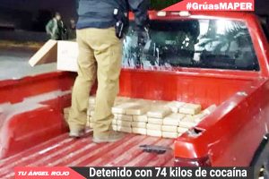Vehículo procedente de Comitán es detenido con 74 kilos de cocaína en Huimanguillo Tabasco