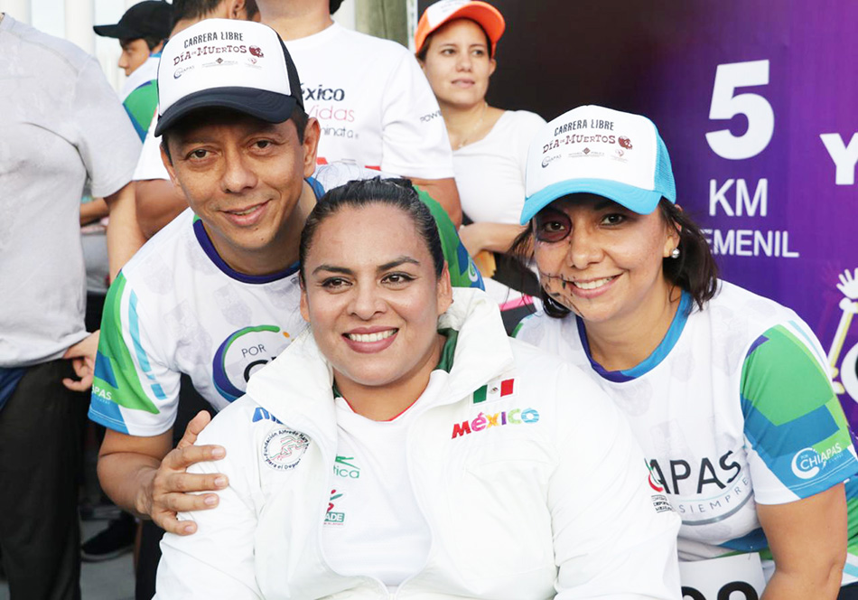 Voluntariado de la FGE y Club Corredores Parachicos invitan a carrera pedestre en Chiapa de Corzo
