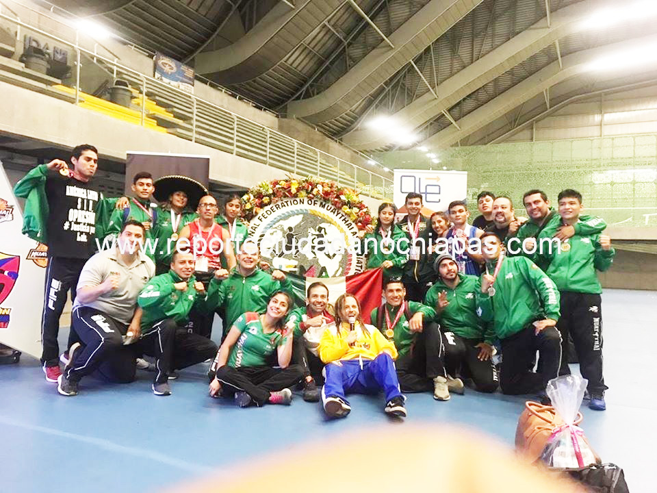 Chiapaneco Subcampeón Sudamericano de Muay Thai en Colombia