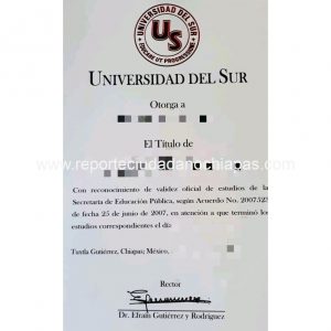 Denuncian egresados entrega de títulos sin validez en Universidad del Sur
