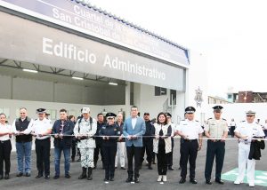 Inaugura Rutilio Escandón rehabilitación de Cuartel de Policía en San Cristóbal de Las Casas