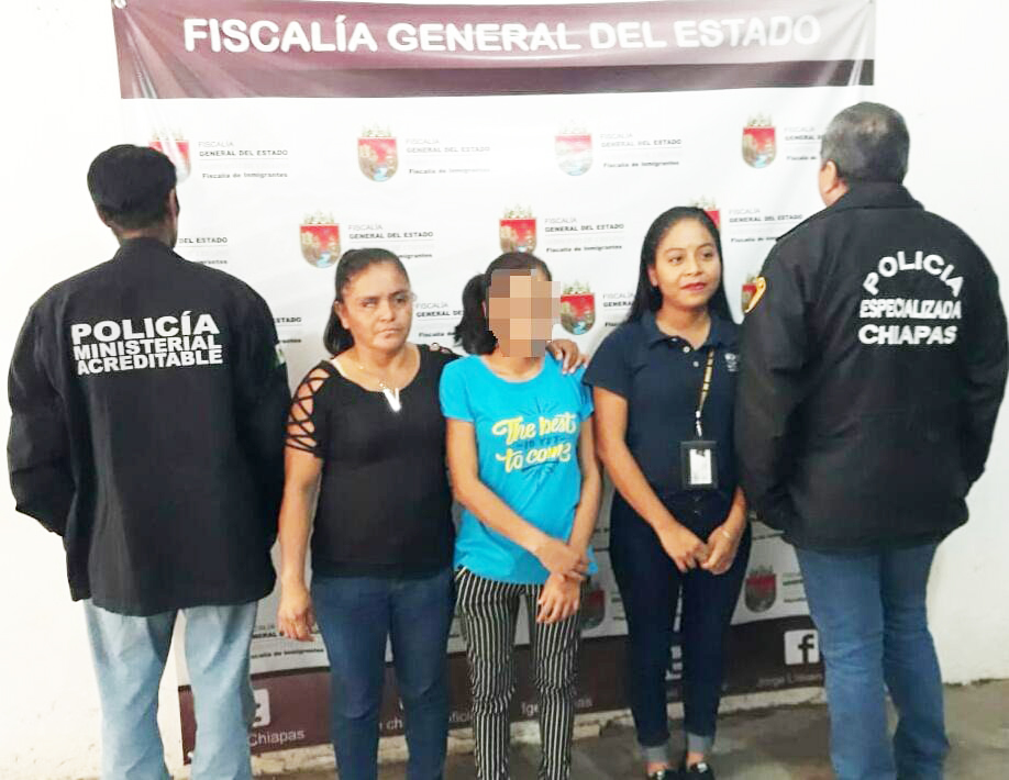 Localiza Fiscalía a menor guatemalteca con reporte desaparecida en Chiapas