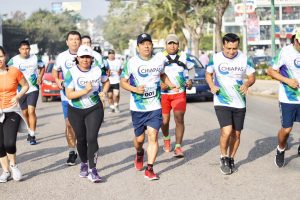 Participa Jorge Llaven en carrera pedestre Día del Policía