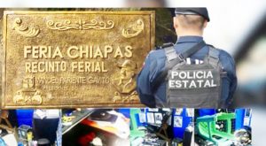 Roban dentro de la Feria Chiapas; presentan denuncia